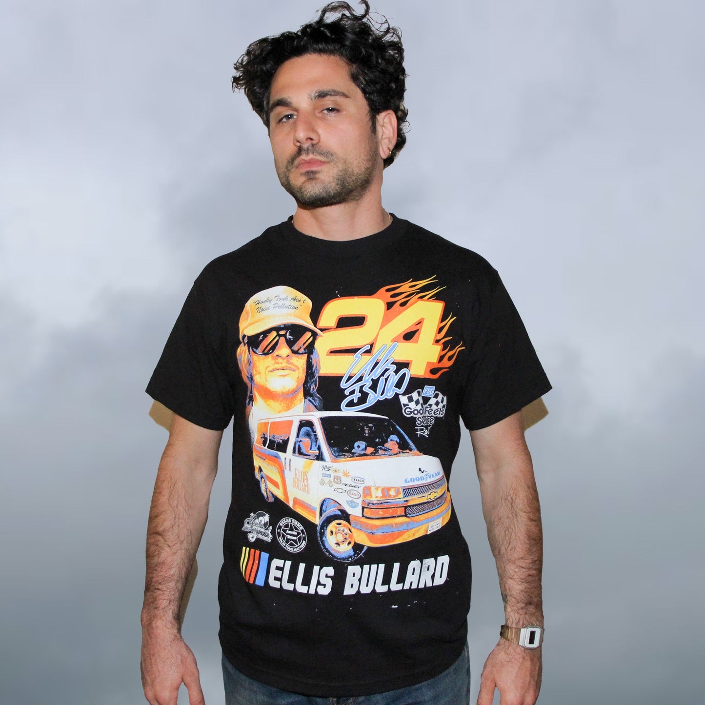 Ellis Bullard Pit Stop Tee (Black)