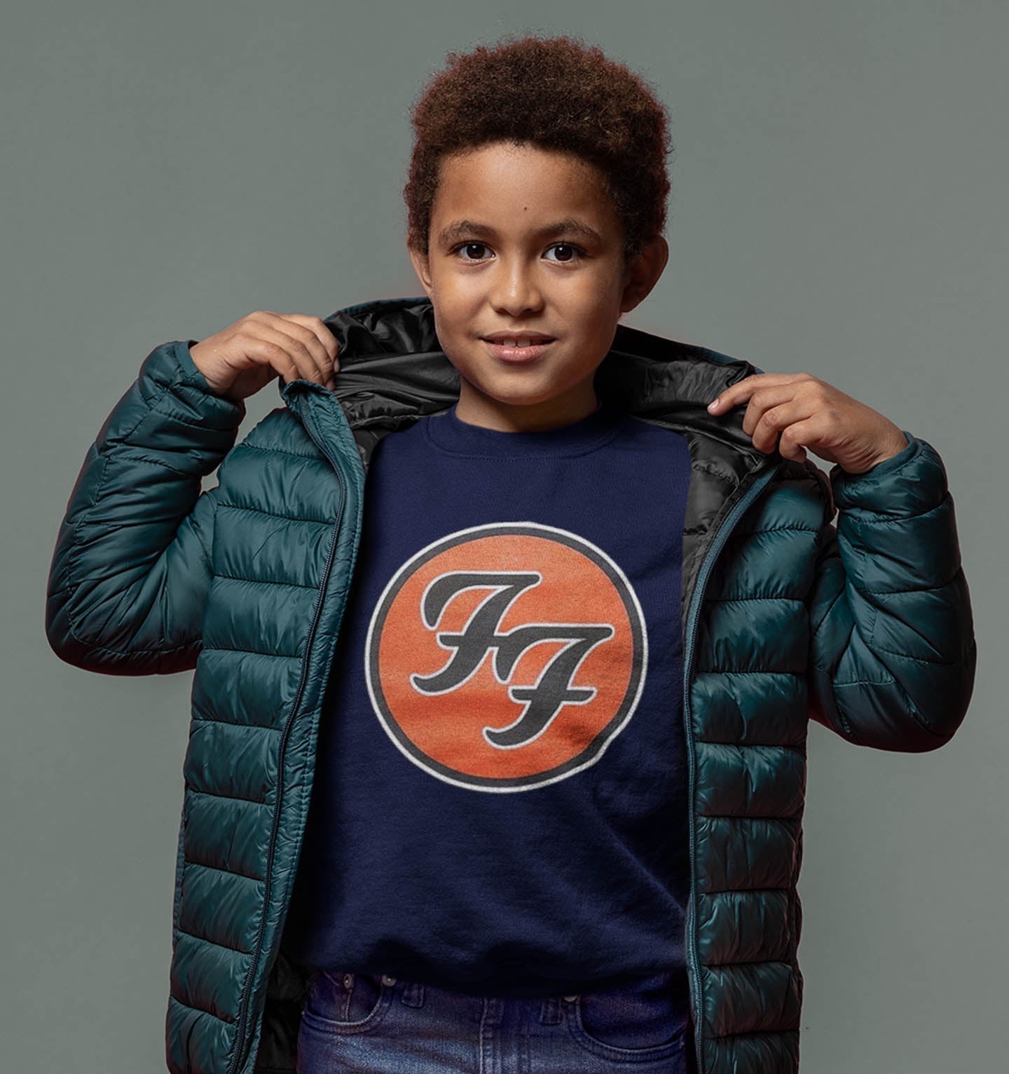 Foo Fighters Kids Sweatshirt: FF Logo
