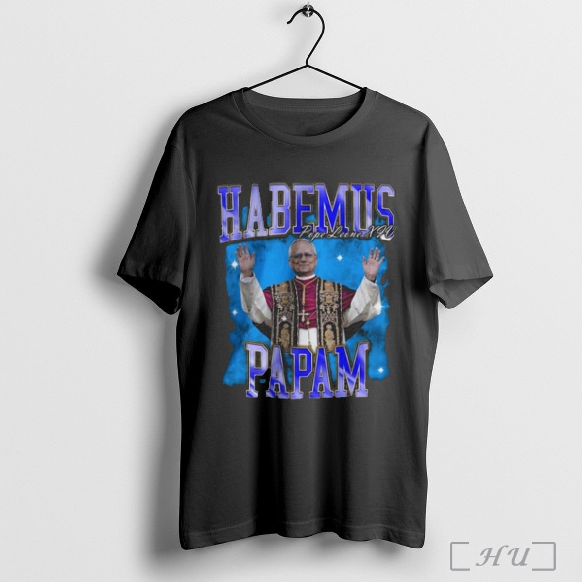 Habemus Papam Pope Leo Xiv Blue T Shirt Sweatshirt