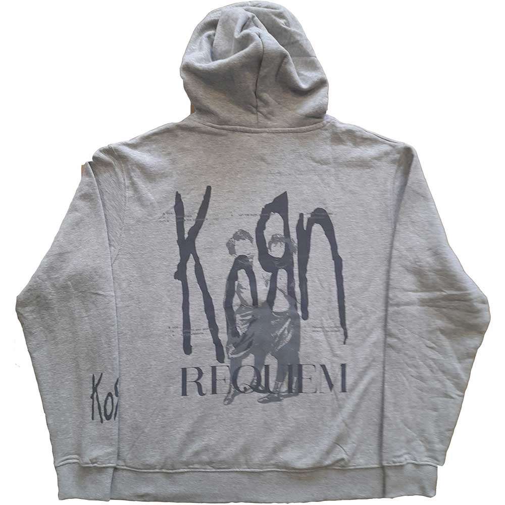 Korn Unisex Pullover Hoodie: Requiem (Back Print)