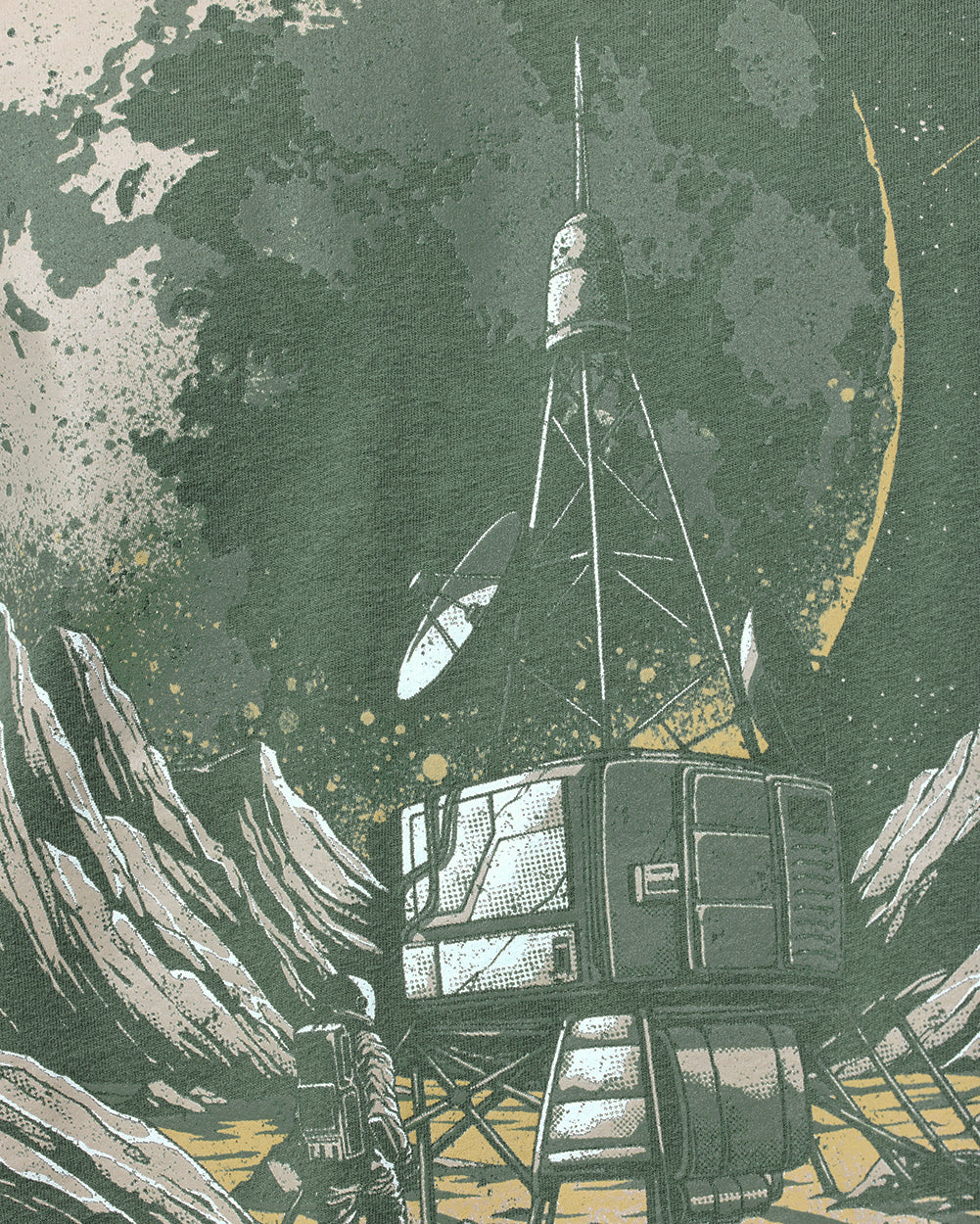 Moon Module Vintage Tee