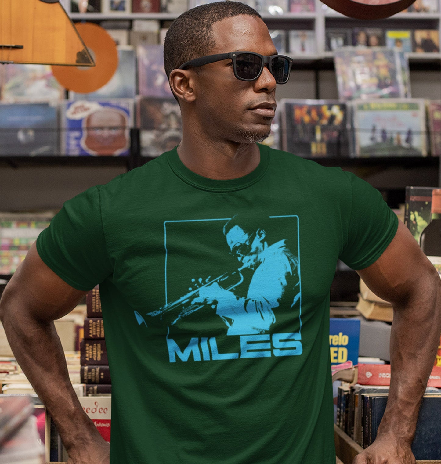 Miles Davis | Trumpet Blue | Official Artist T-shirt