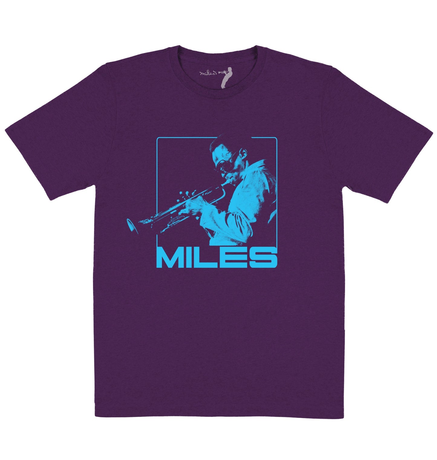 Miles Davis | Side Trumpet Blue | Official Artist T-shirt