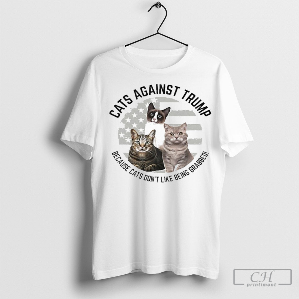 Official Cats Against Trump Because Cats Dont Like Being Grabbed Tee Shirt Sweatshirt
