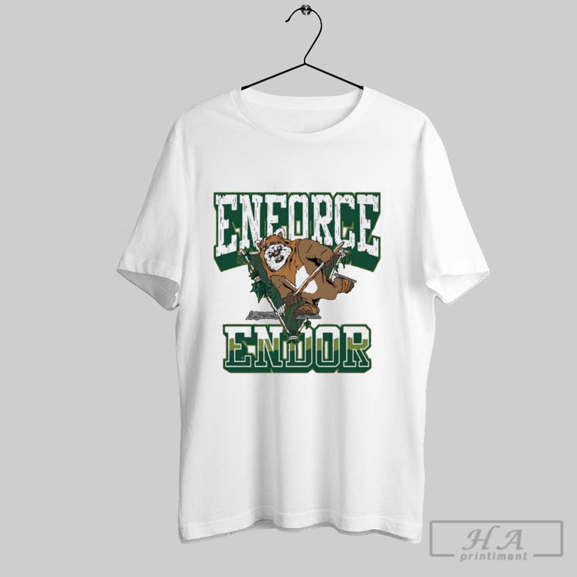 Official Enforce Endor Violent Gentlemen Vintage Painting T Shirt