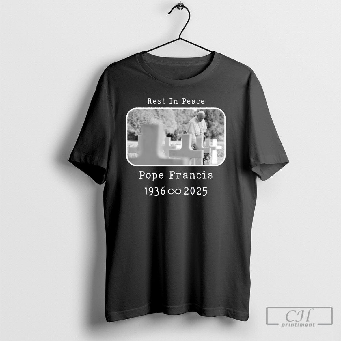 Official Rest In Peace Papa Pope Francis 1936 2025 T Shirts