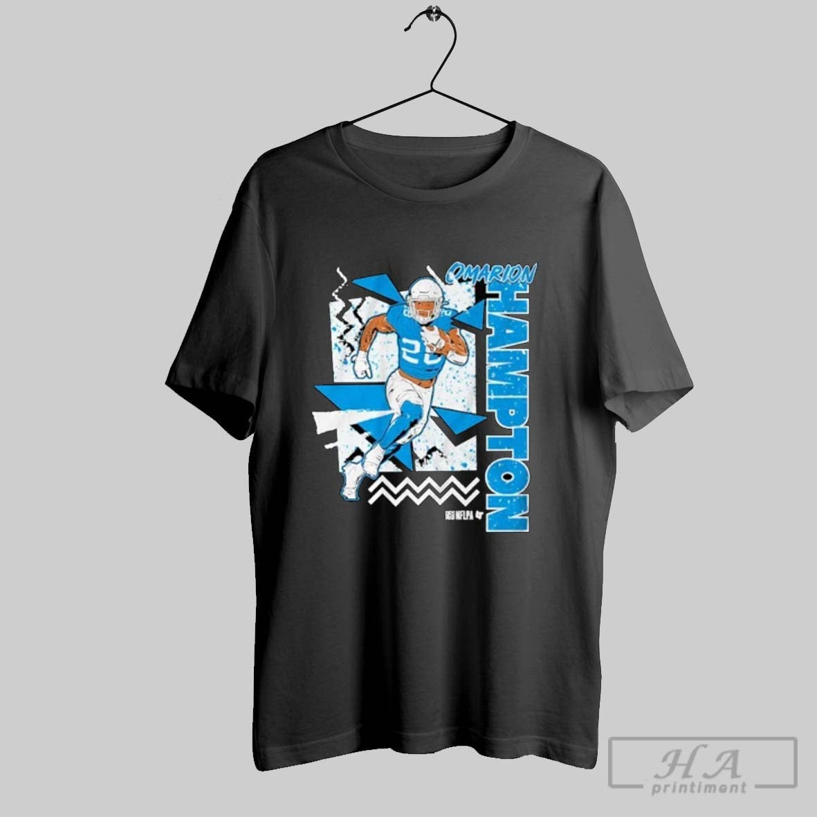 Omarion Hampton 90s Style Shirt