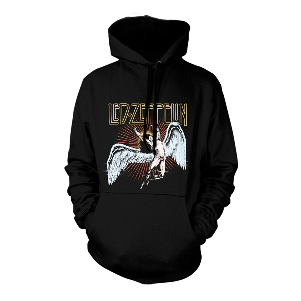 Led Zeppelin Unisex Hoodie: Icarus Burst