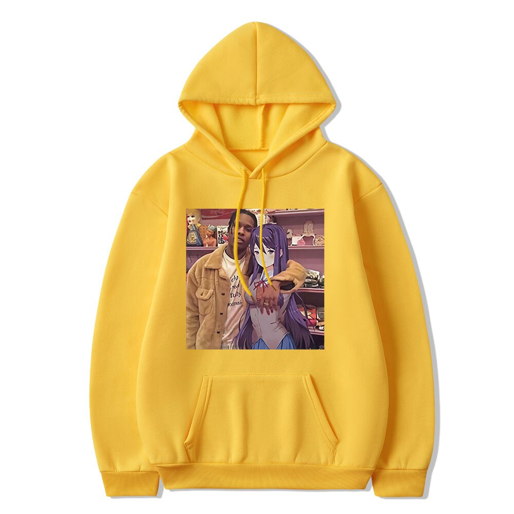 ASAP Rocky Anime Darling In The Franxx Zero Hoodies Streetwear Unisex