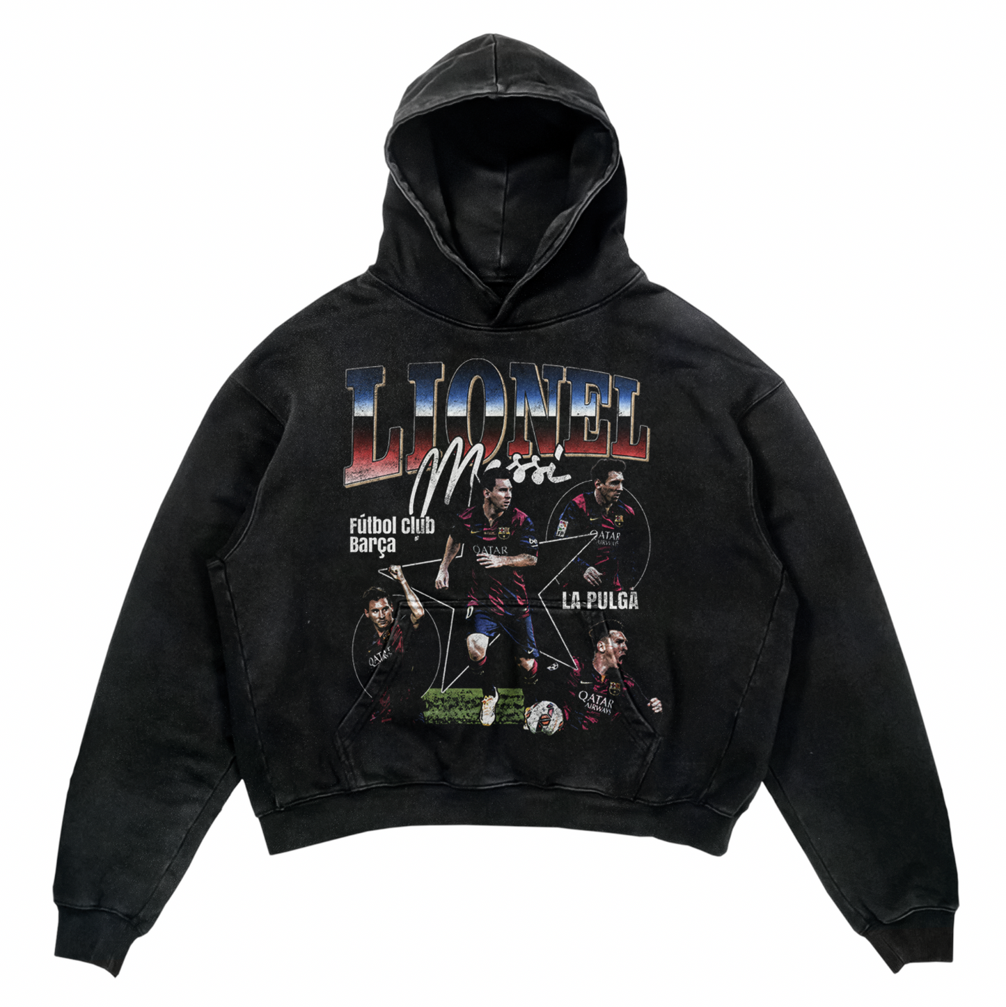 Lionel Messi Barca Hoodie Style001