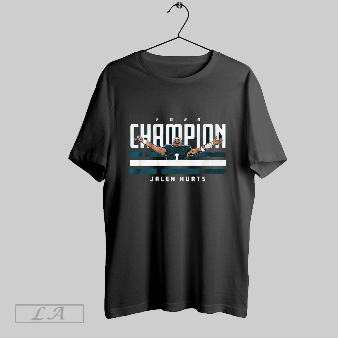 Top Jalen Hurts Champion Nfl Philadelphia Eagles Win Chiefs Super Bowl Lix Feb 9 2025 Unisex Sweatshirt T Shirt