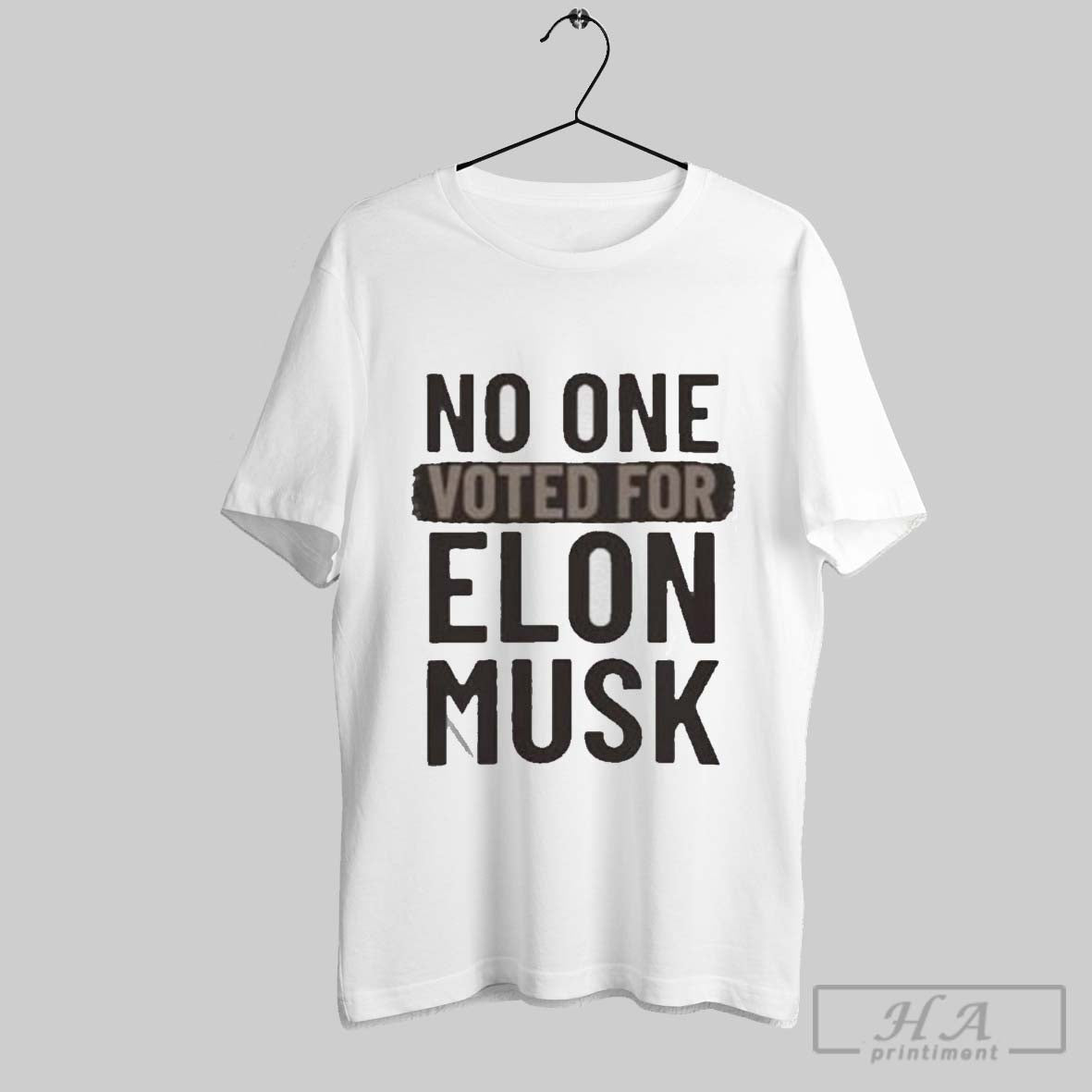 Trump No One Vote For Elon 2025 Shirt