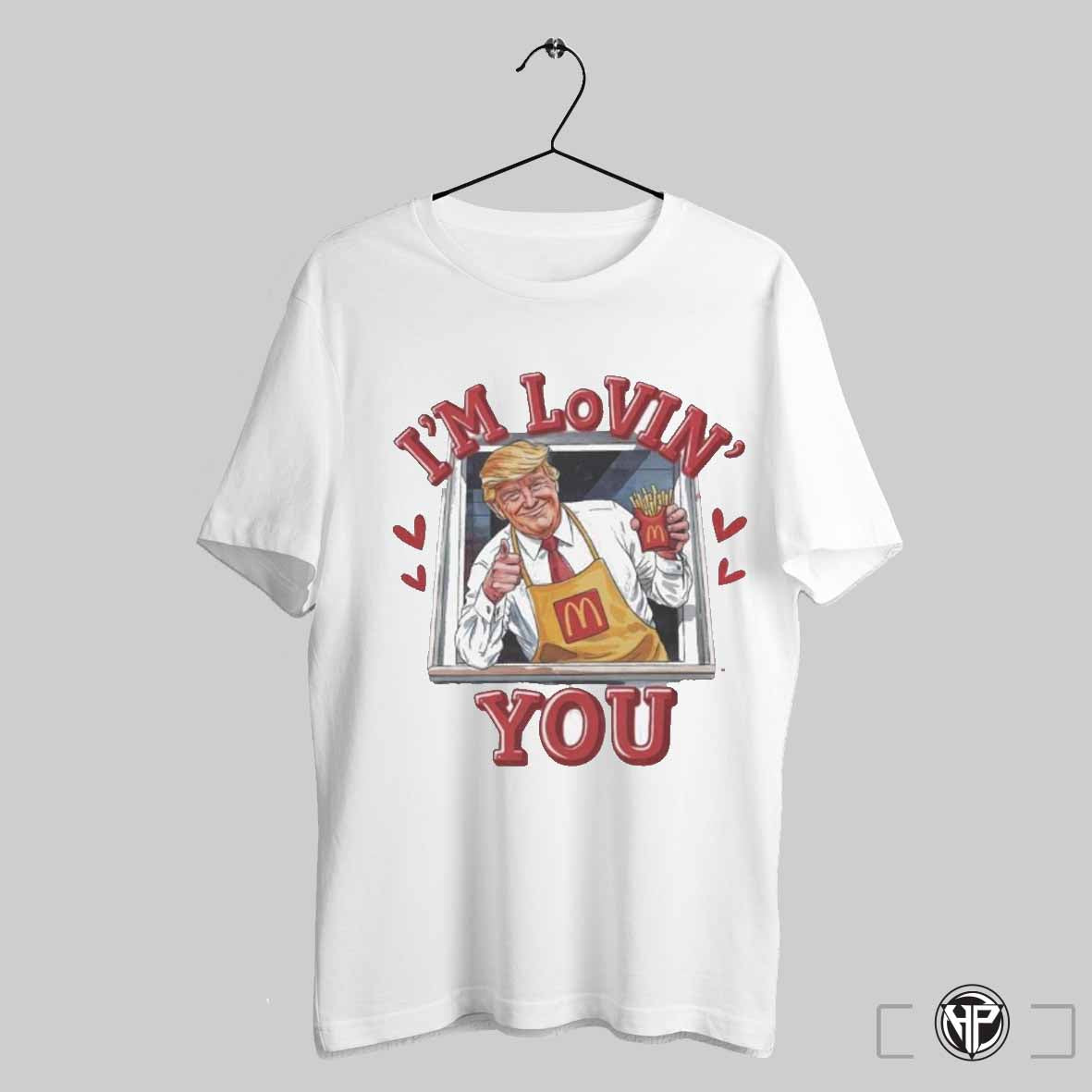 Trump Valentine Lovin You 2025 Shirt Trending Sweatshirt