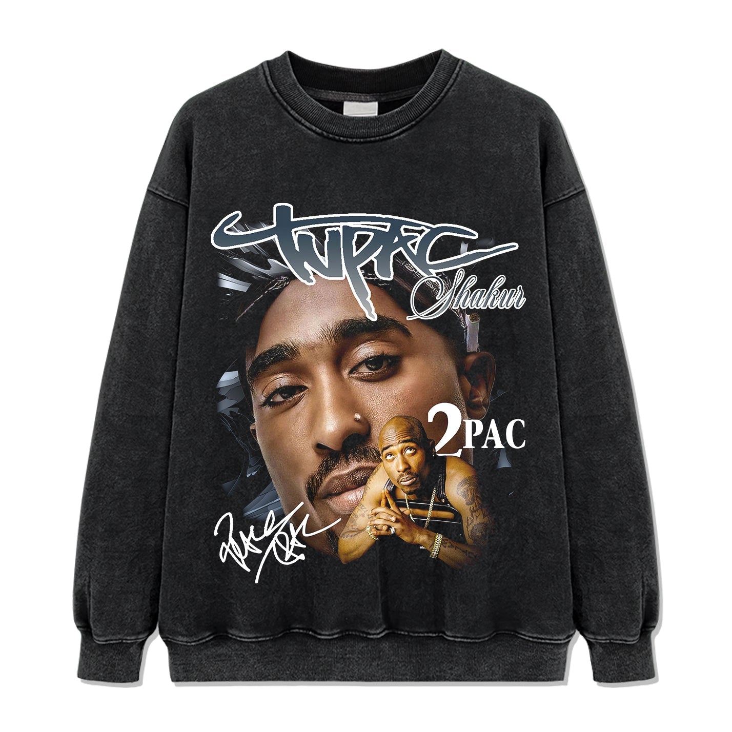 Tupac Shakur Signature Sweatshirt Style001