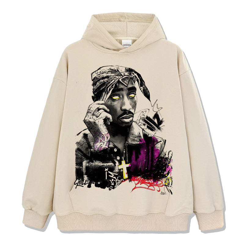 Tupac Shakur Signature Hoodie Style002