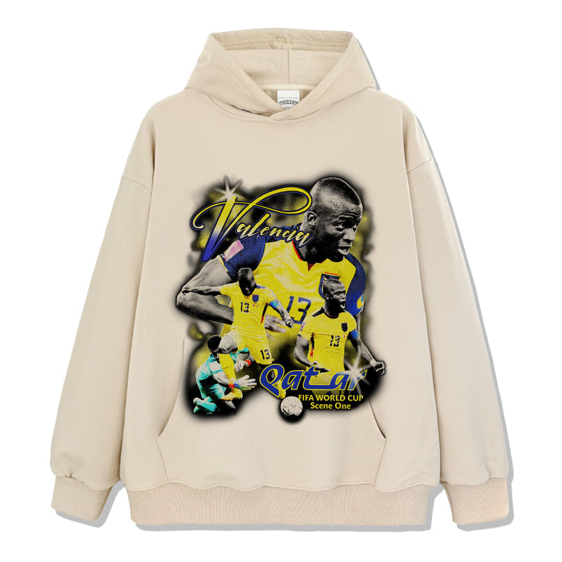 Valencia "Qatar fifa world cup" Hoodie