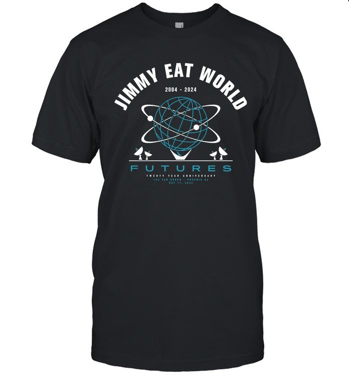 Jimmy Eat World PHX 10.17.24 Event Black T-Shirt