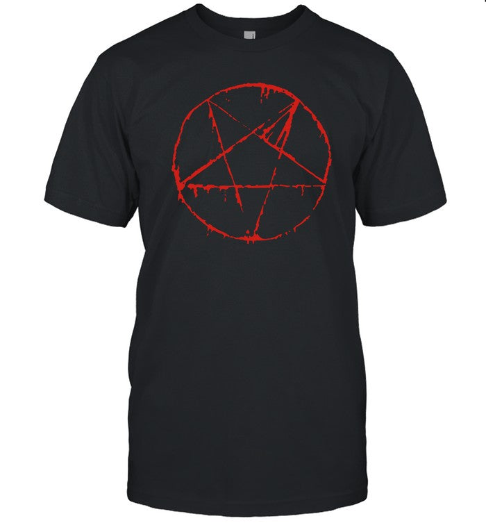 Ken Carson More Chaos Pentagram Black T Shirt