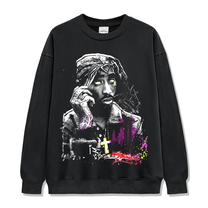 Tupac Shakur Signature Sweatshirt Style003