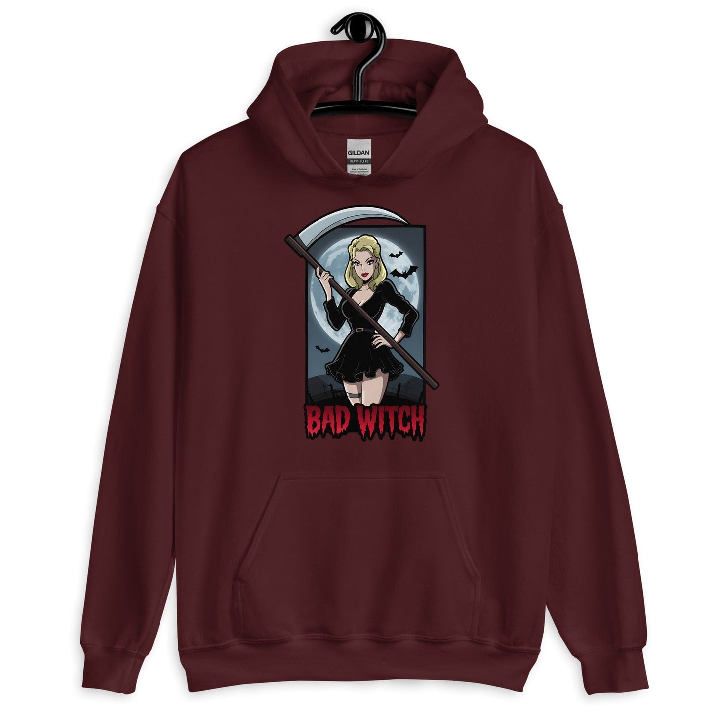 Bad Witch Unisex Pullover Hoodie