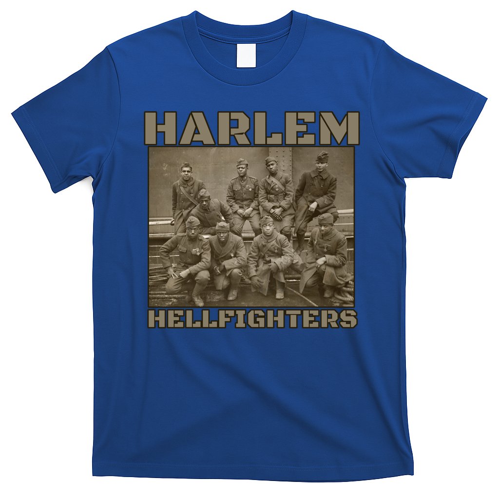 Black Military History Usa Black History Harlem Hellfighters Great Gift T-Shirt
