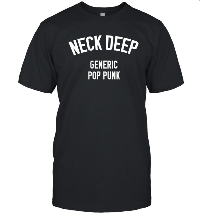 Generic Pop Punk Black Hot T Shirt