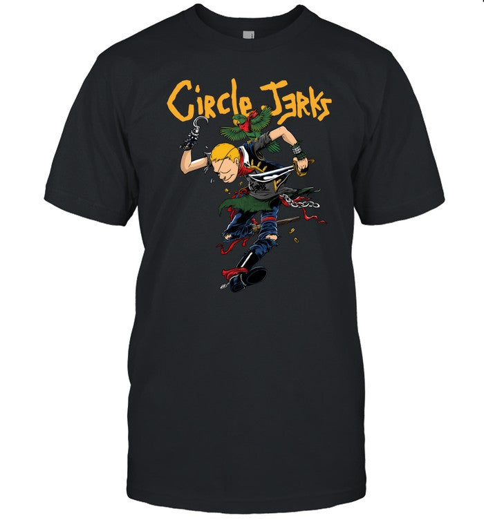 Circle Jerks Salty Dog Cruise 2025 Black T Shirt