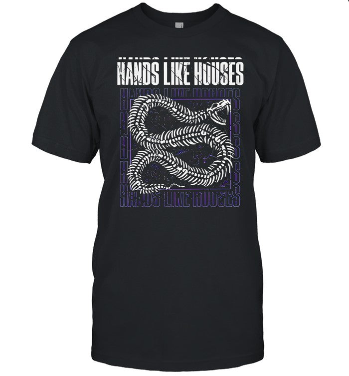 Hands Like Houses Skeleton T Shirt Black