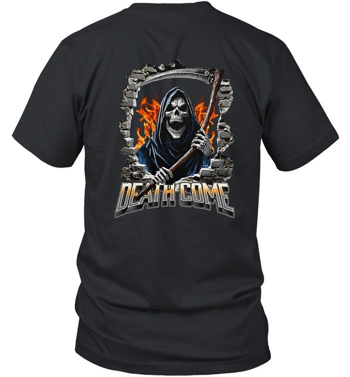 Death Come Black T Shirt