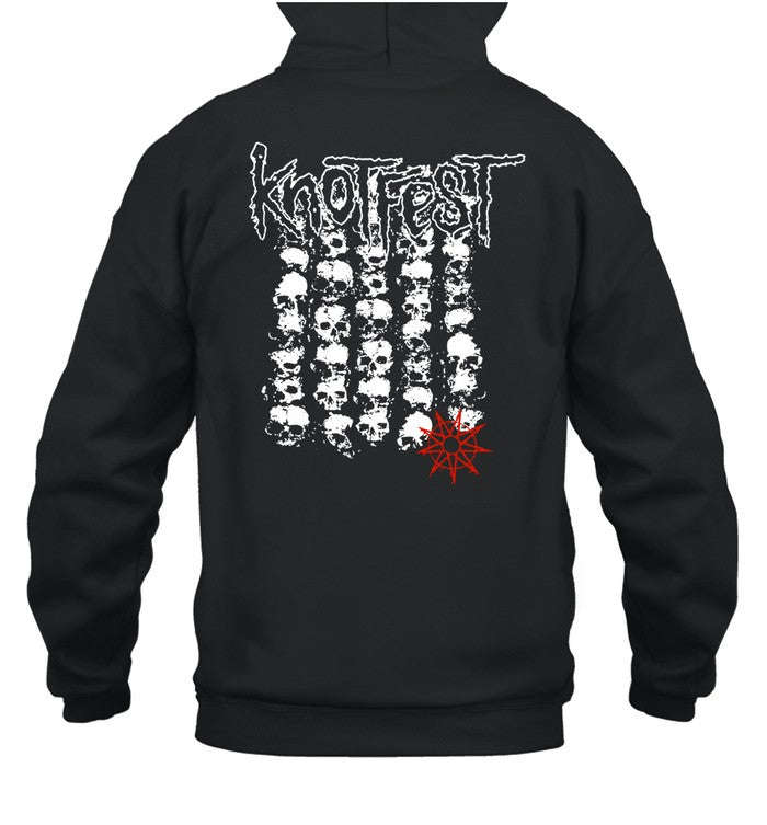 Knotfest Stacked Ending Unisex Hoodie