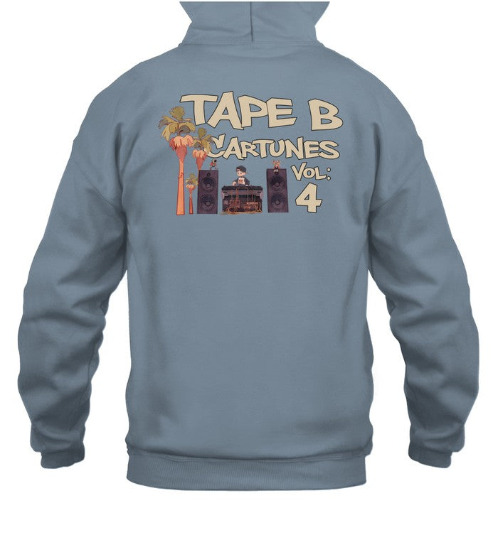 Tape B CarTunes Vol 4 Unisex Hoodie