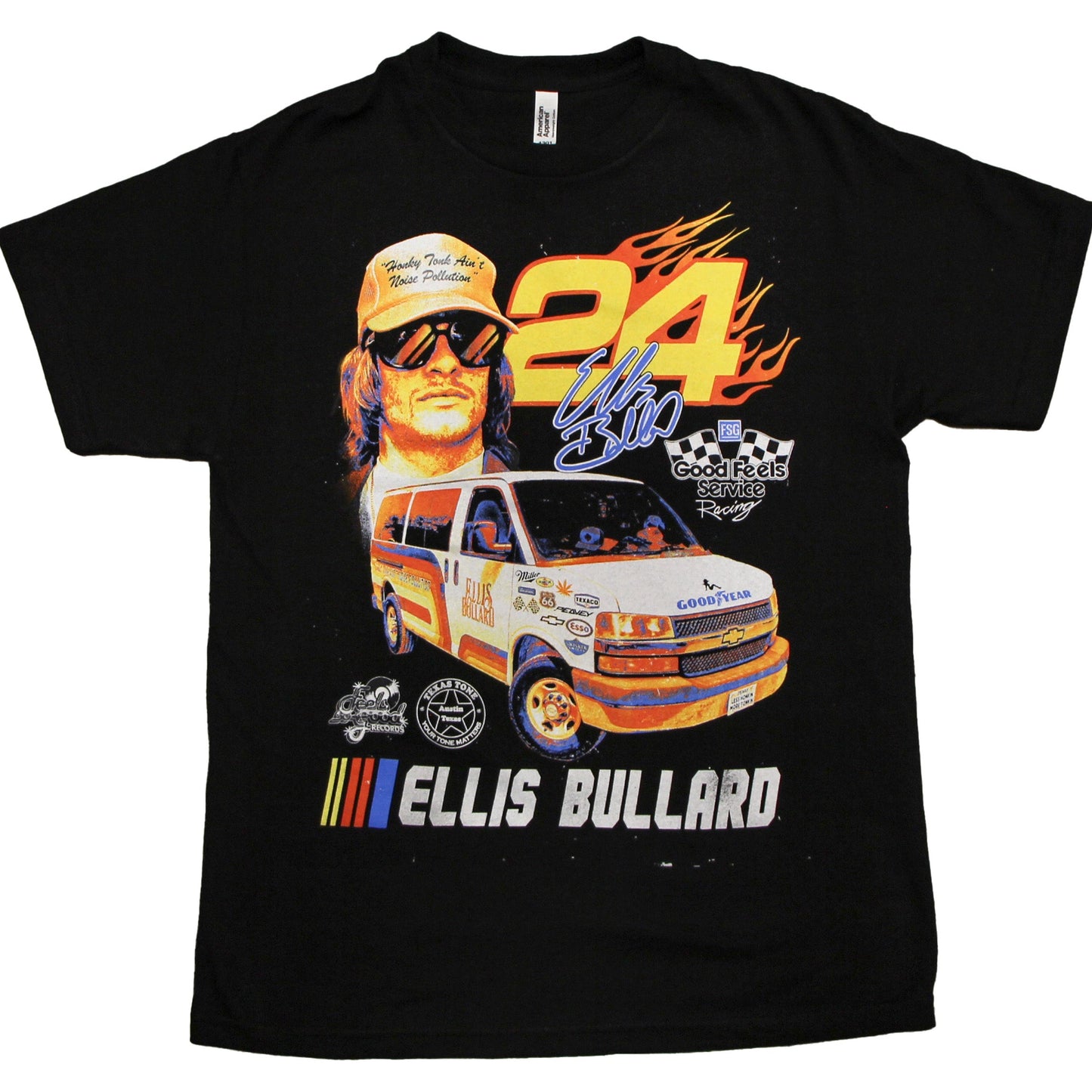 Ellis Bullard Pit Stop Tee (Black)