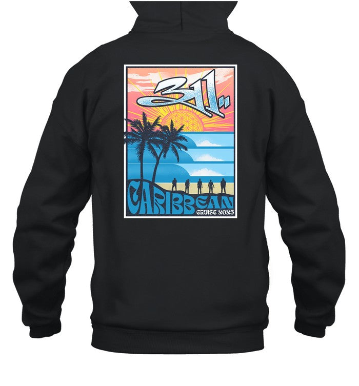 311 Caribbean Cruise 2025 Unisex Hoodie