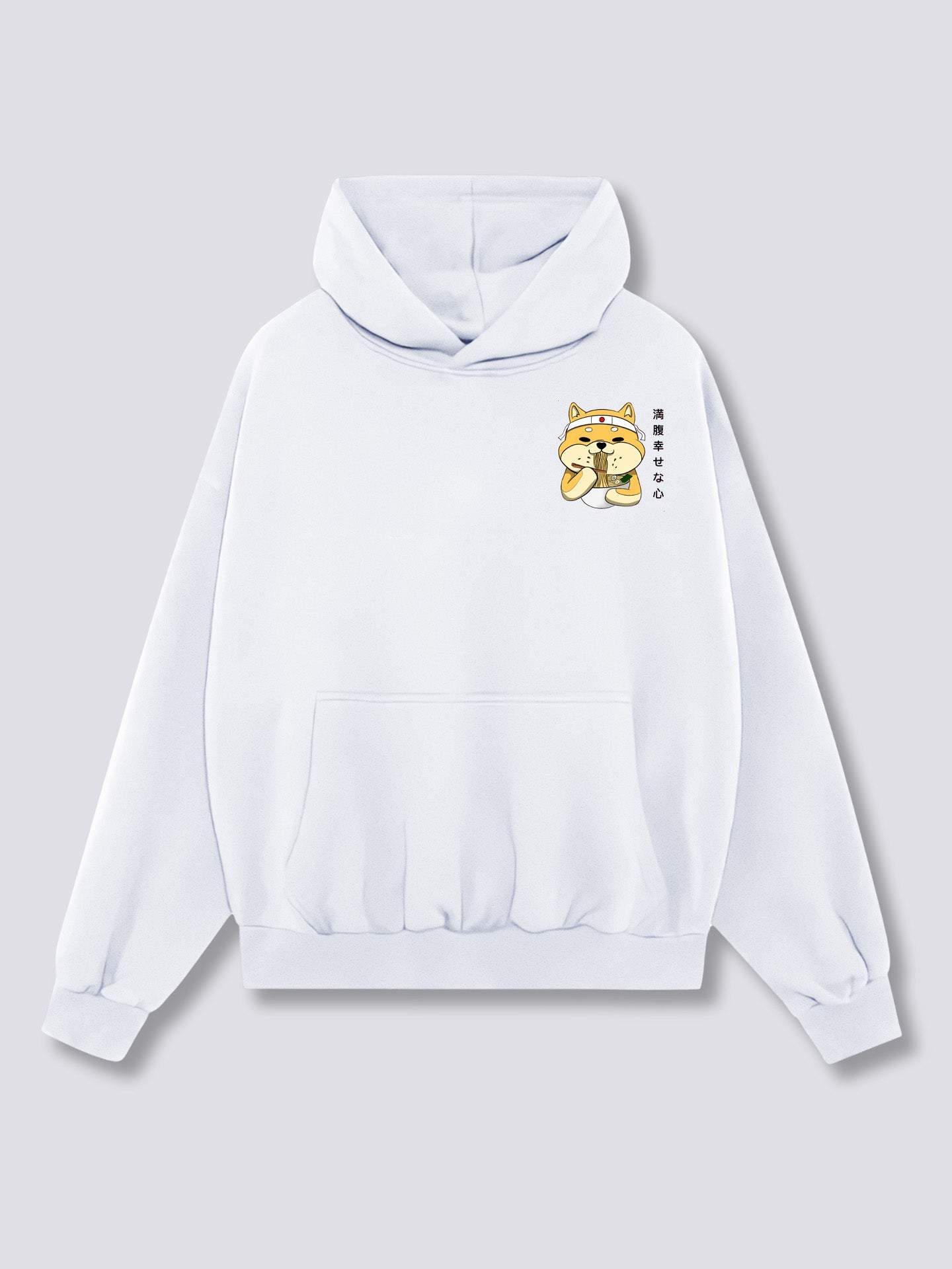 Ramen Shiba Back Hoodie