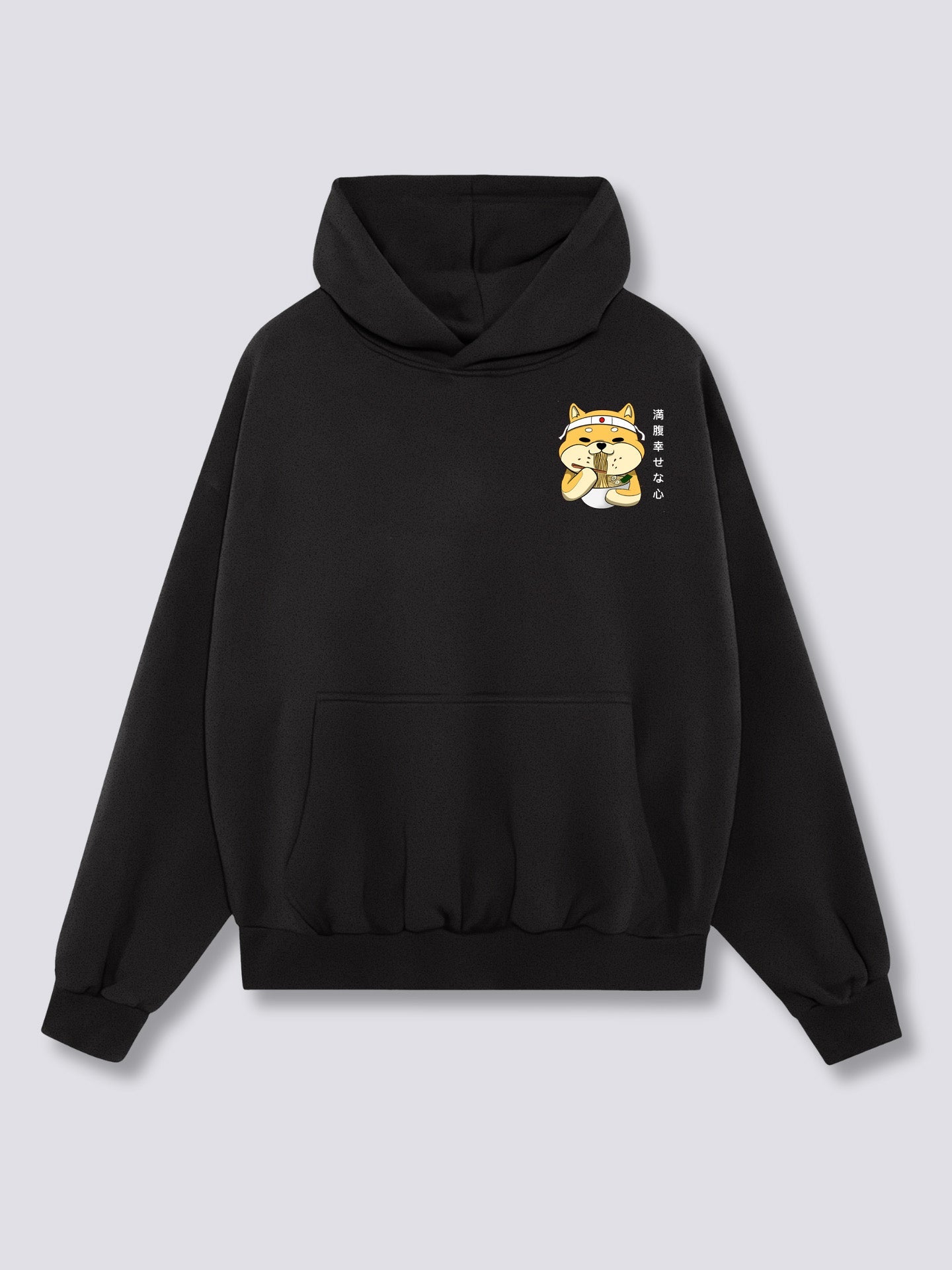 Ramen Shiba Back Hoodie