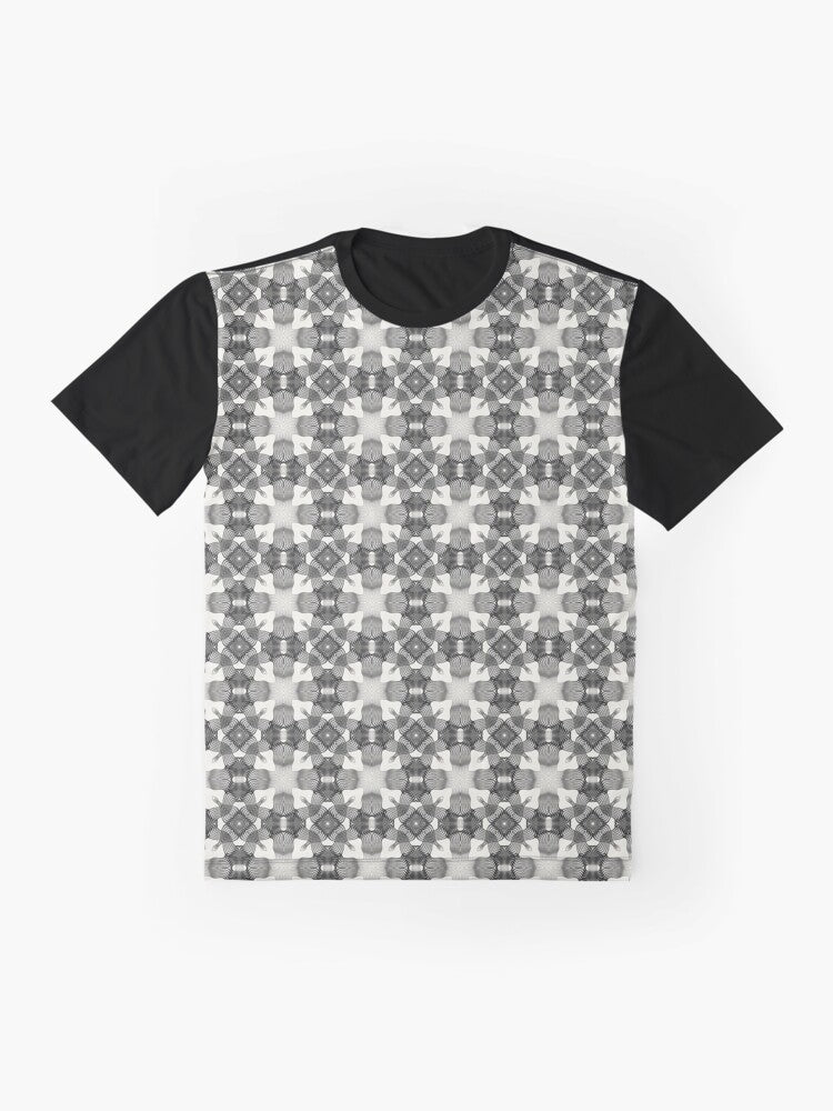 Black and White Geometric Pattern No.31 Graphic T-Shirt