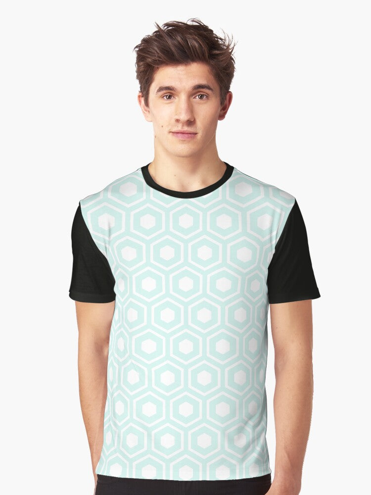 Geometric Pattern Retro Vintage Elegant Graphic 50s 60s 70s 80s Graphic T-Shirt Style011