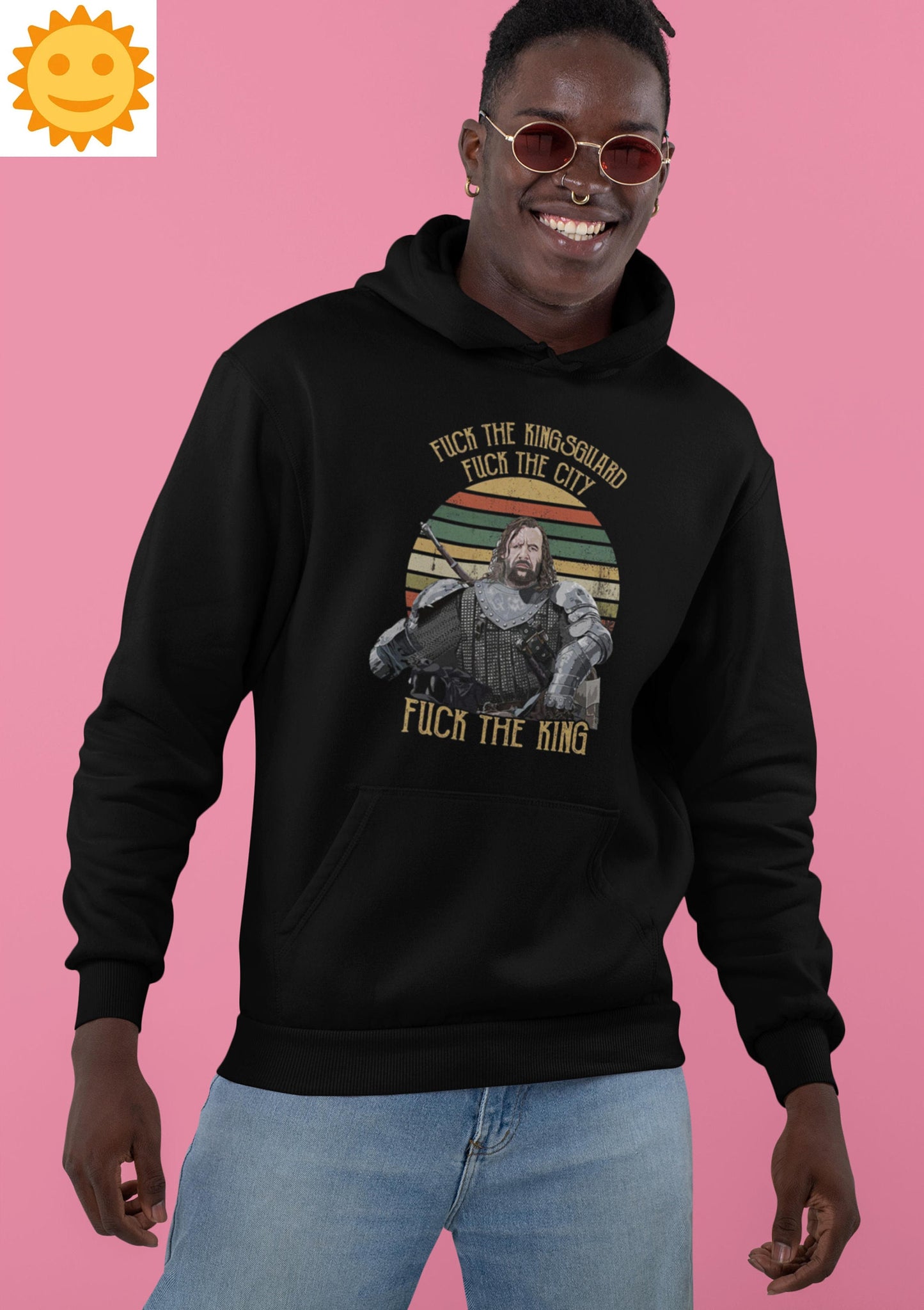 Fuck The Kingsguard Fuck The City Fuck The King Vintage T-Shirt, Sandor Clegane Shirt, The Hound Shirt, Sandor Clegane Shirt