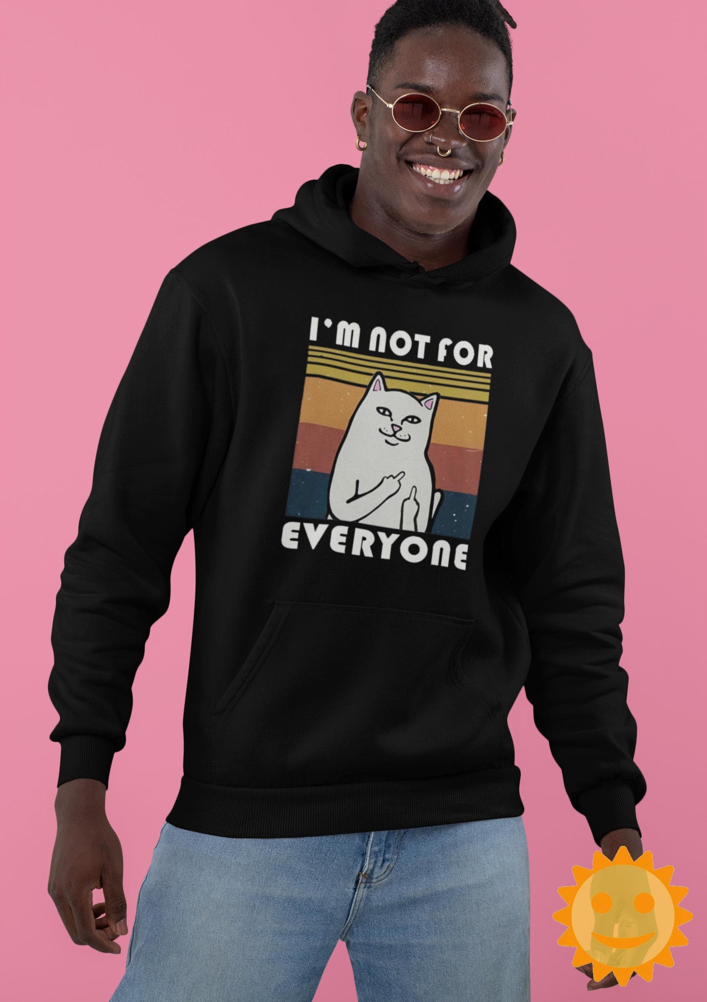 I'm Not In A Bad Mood Everyone Is Annoying Vintage T-Shirt, Cat Shirt, Cat Lovers Shirt, Pet Lovers Shirt, Kitten Shirt, Funny Cat Shirt