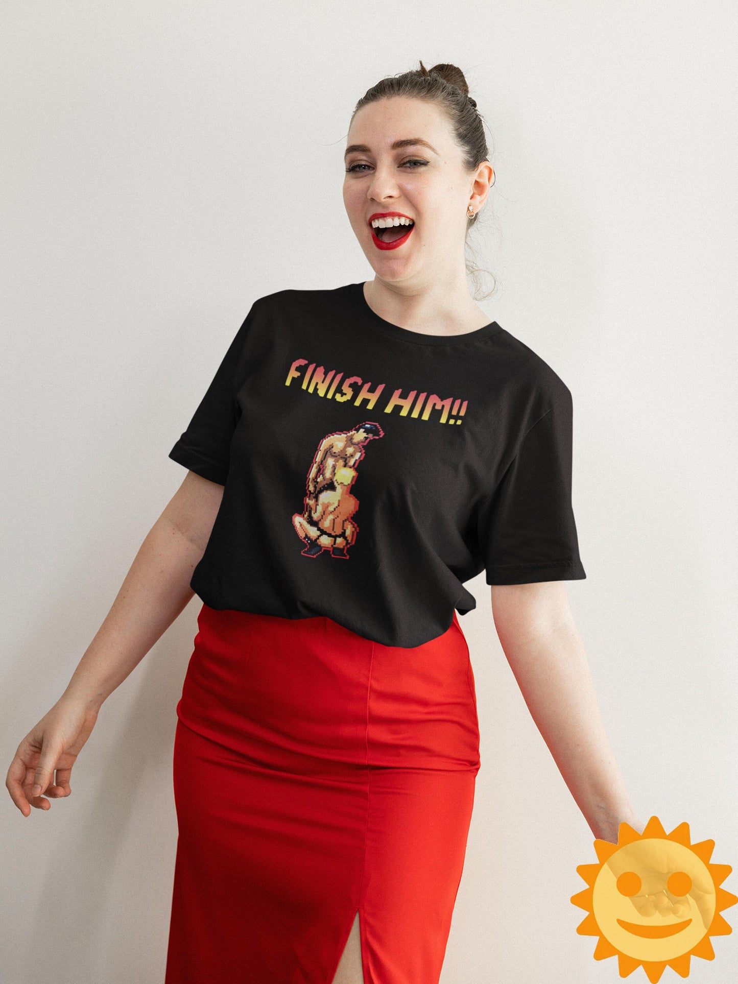 Gaymer Finish Him Vintage T-Shirt, LGBT Shirt, LGBTQ Shirt, Lbgt Pride Shirt, Lgbt Ally Shirt, Gay Shirt, Gay Gymer Shirt, Gay Pixels Shirt
