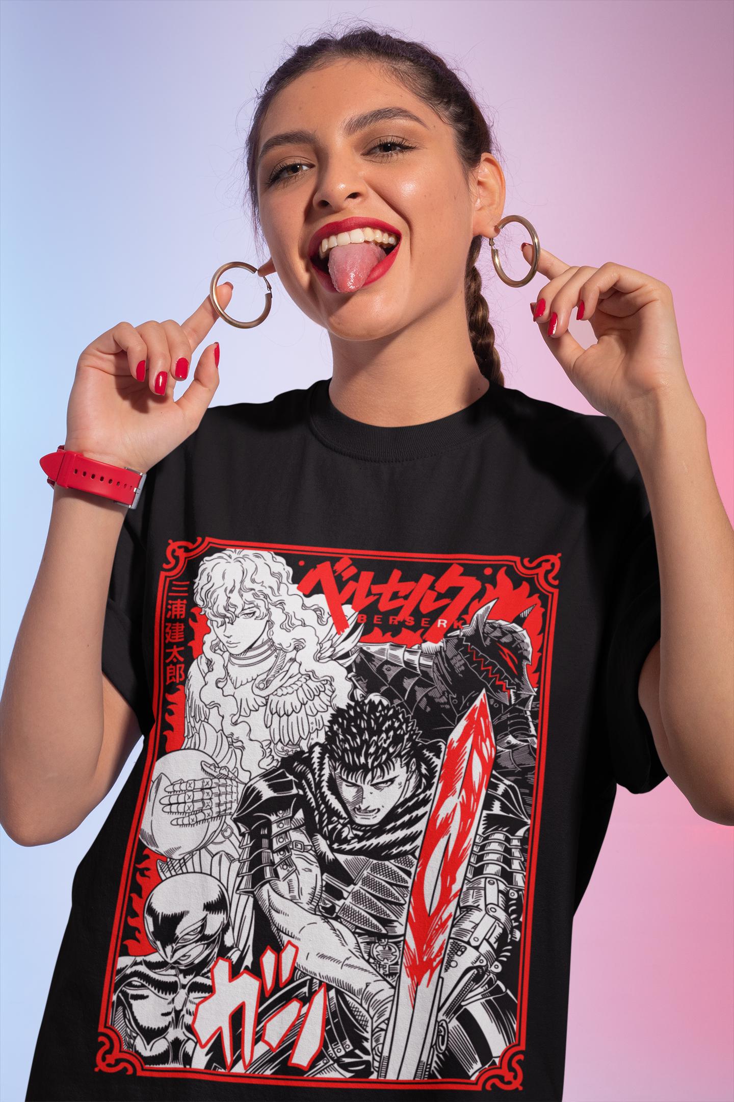 Anime Vintage Special Unisex T-shirt, Anime Manga Shirt,Br & Serk Anime Shirt, Anime Lovers Shirt, Graphic Anime Tee, Manga Shirt