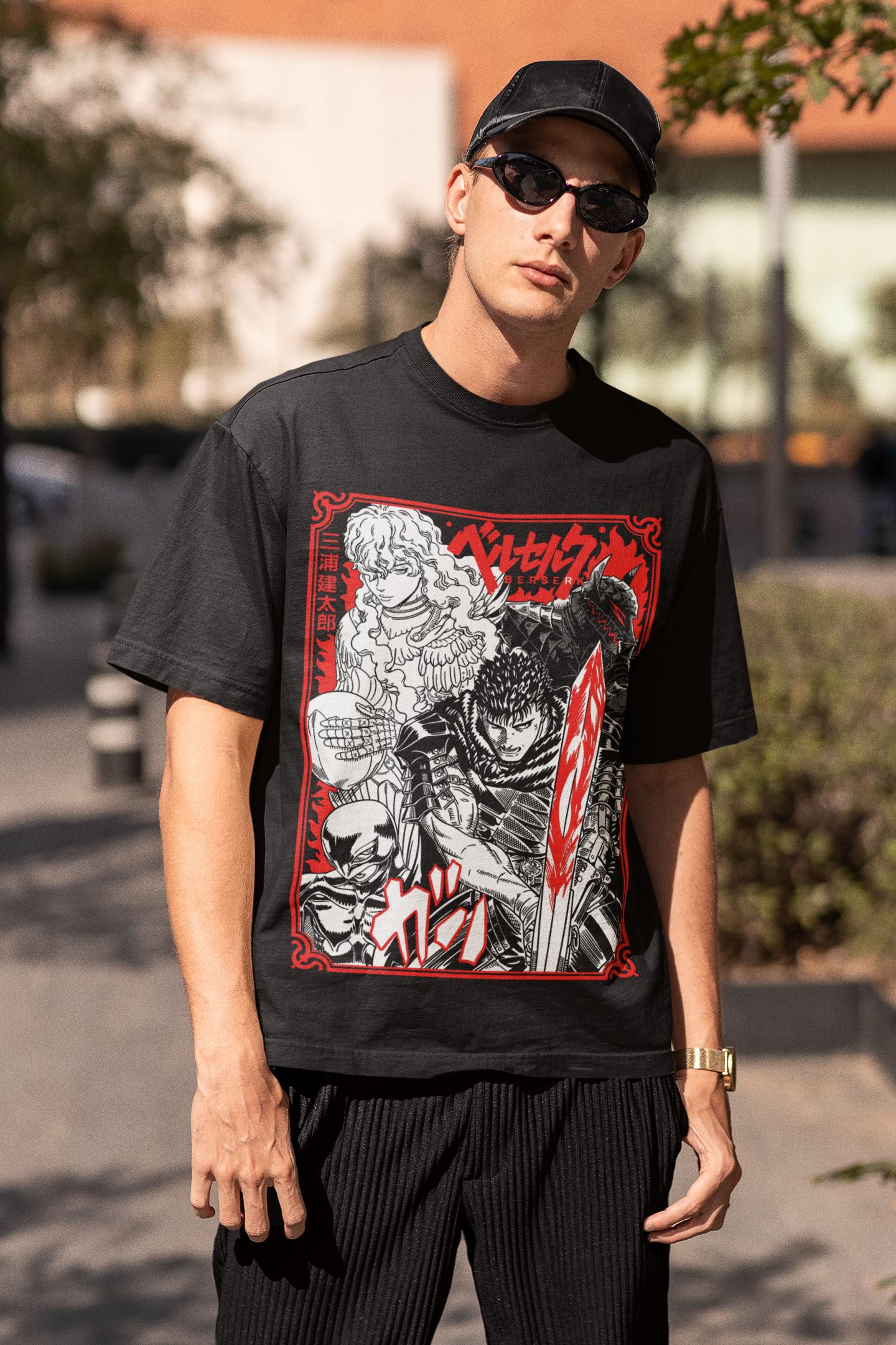 Anime Vintage Special Unisex T-shirt, Anime Manga Shirt,Br & Serk Anime Shirt, Anime Lovers Shirt, Graphic Anime Tee, Manga Shirt