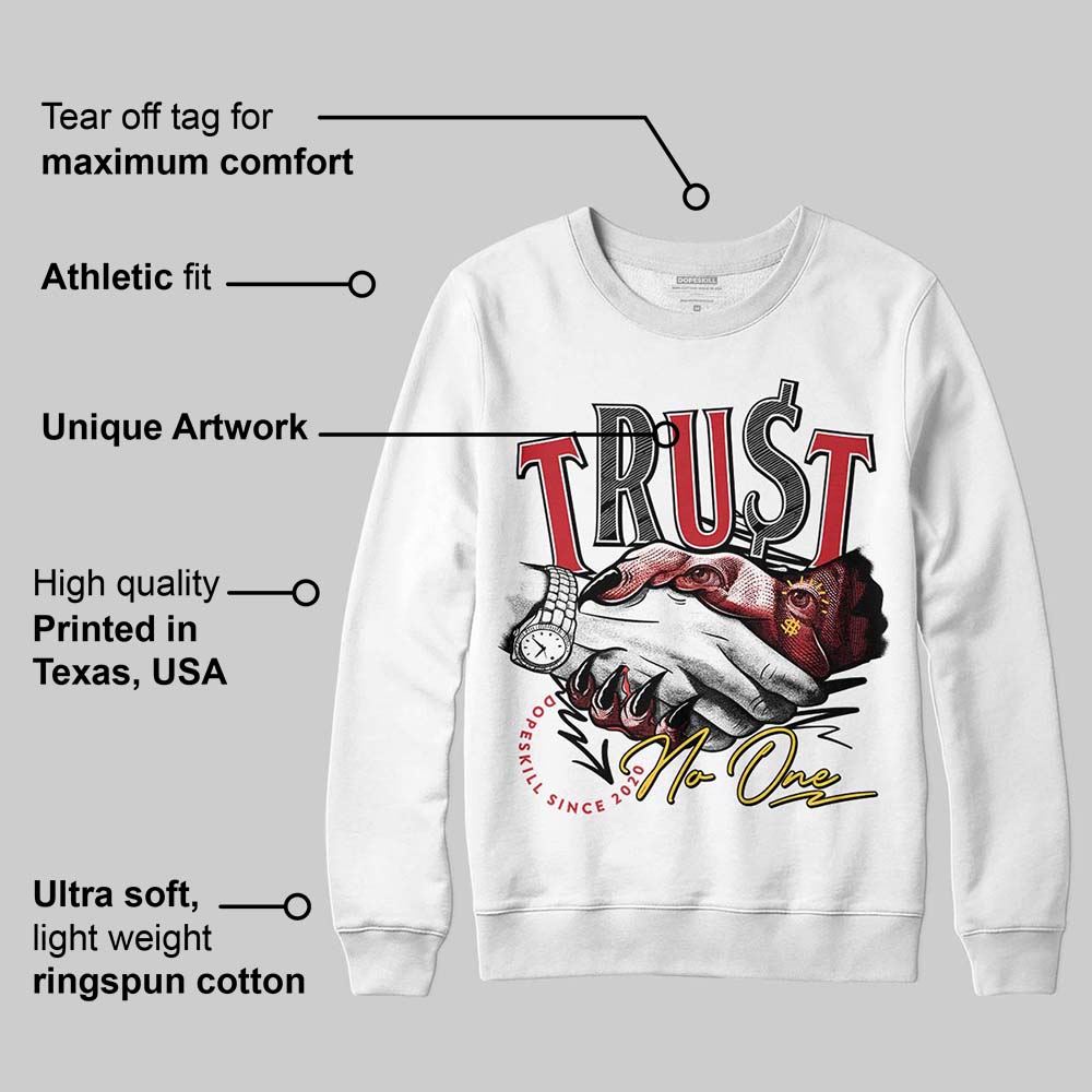 Ferrari 14s DopeSkill Sweatshirt Trust No One Graphic