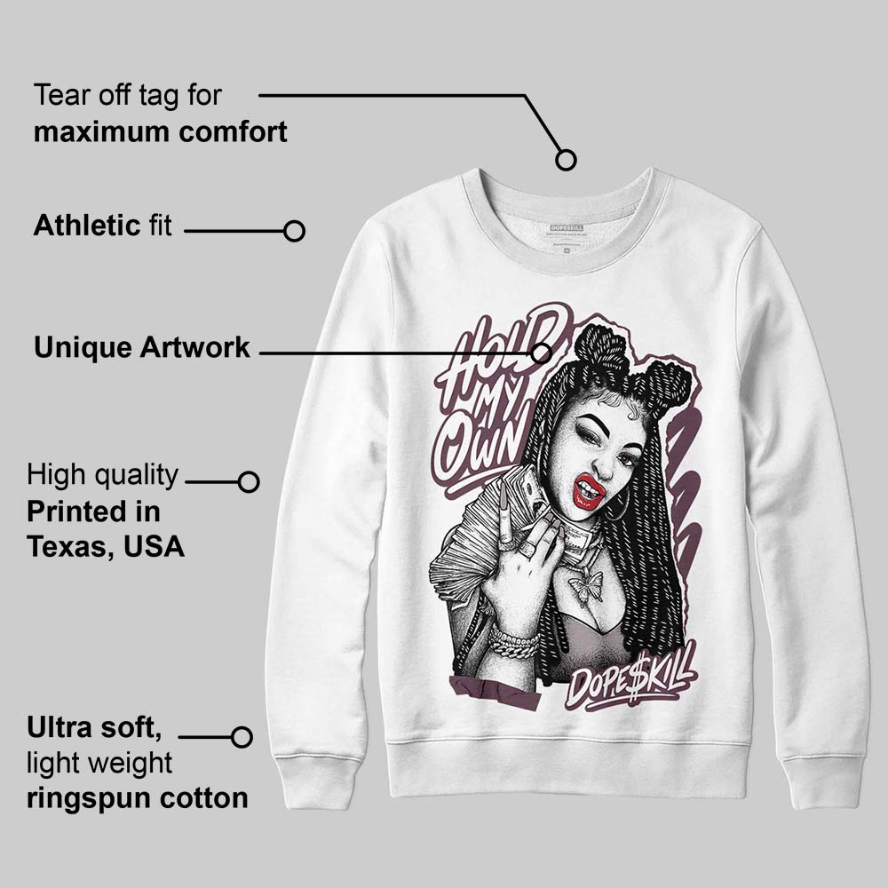 A Ma Maniere x "Violet Ore" 5s DopeSkill Sweatshirt New H.M.O Graphic
