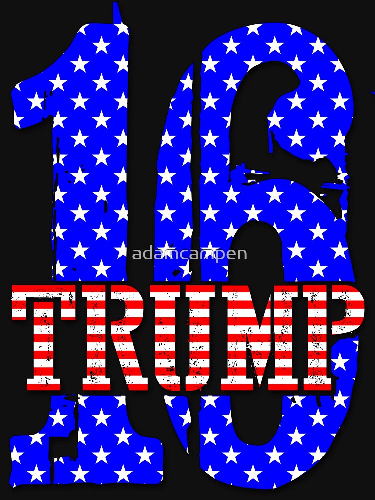 TRUMP 2016 USA Baseball ¾ Sleeve T-Shirt
