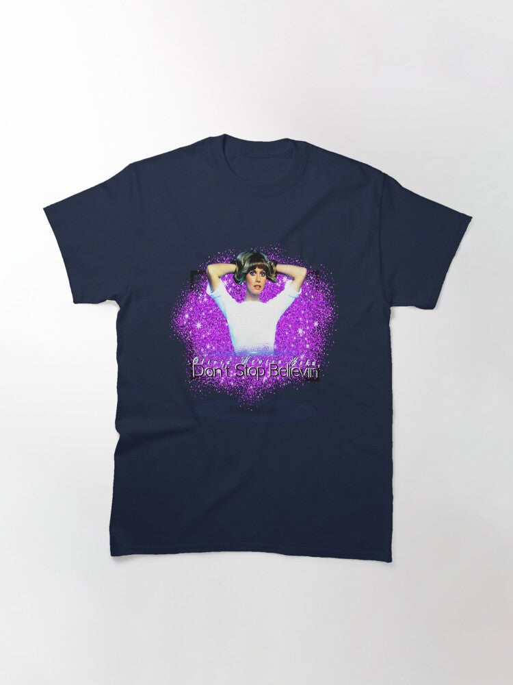 Vintage Retro Olivia Newton Actress Businessman John Dancer Music Vintage Retro Classic T-Shirt