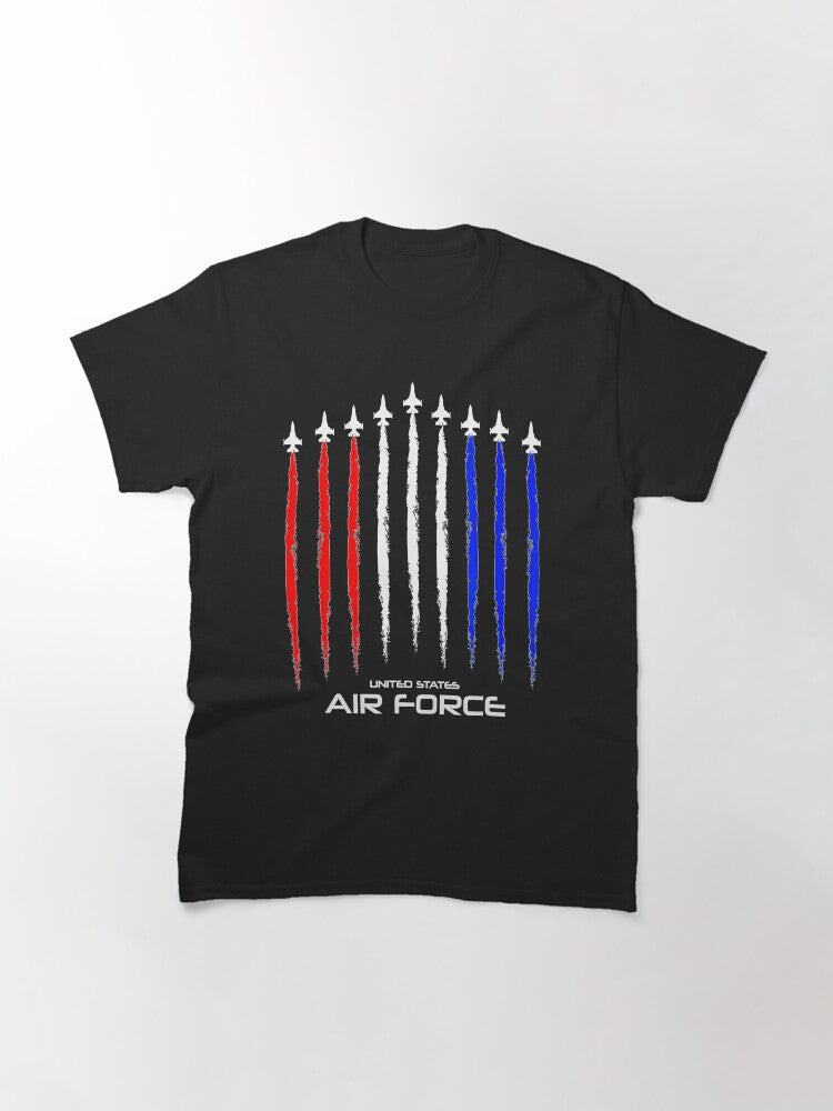 US Air Force Logo Star Vintage Military Airforce Classic T-Shirt