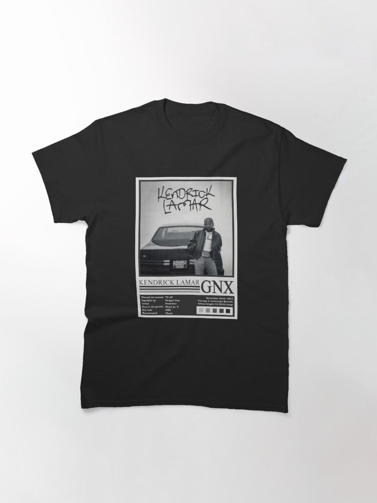 Kendrick Lamar GNX Album Vintage Classic T-Shirt Style002