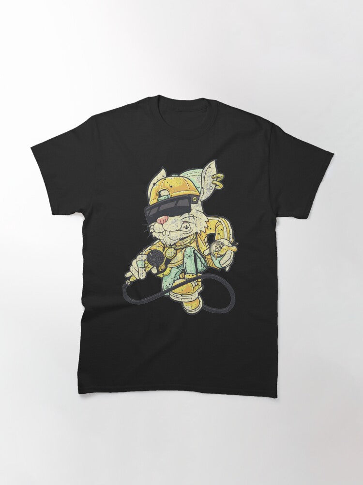 Vintage Graffiti Street Art Retro Design Classic T-Shirt Style004
