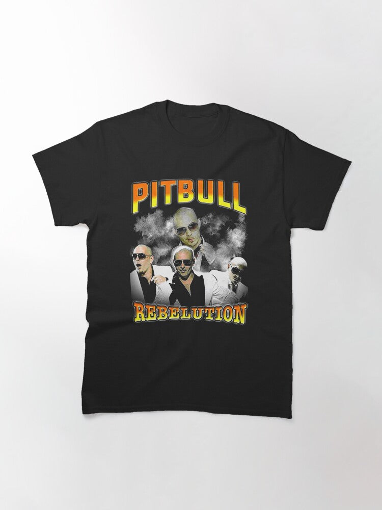 Pitbull Mr.Worldwide Vintage Classic T-Shirt Style004